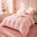 Pink Marshmallow Comforter